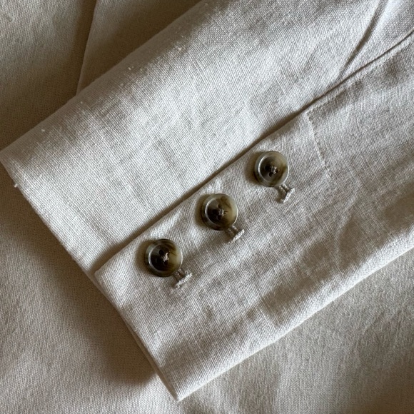 NWT - Old Navy Women’s Size MEDIUM Cream-Colored Blazer - Picture 4 of 12